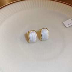 Vintage Oval Tassel Earrings Collection – Light Luxury Court Style