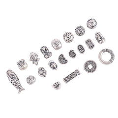 Pure999 Auspice Charms · 999 Silver Beads & Spacers