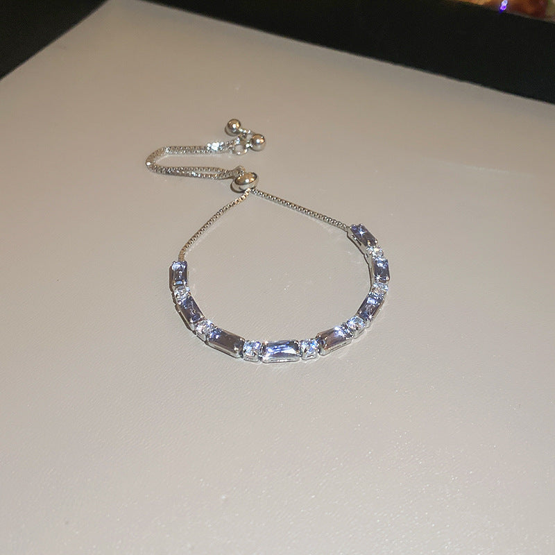 Zircon Adjustable Bracelet Series – multiple variations displayed