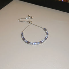 Zircon Adjustable Bracelet Series – multiple variations displayed