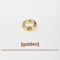 ClickLoop Connectors · 925 Silver (6–10mm)