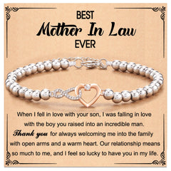 Bonded Hearts Message Card Bracelets