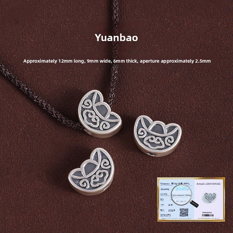 Pure999 Auspice Charms · 999 Silver Beads & Spacers