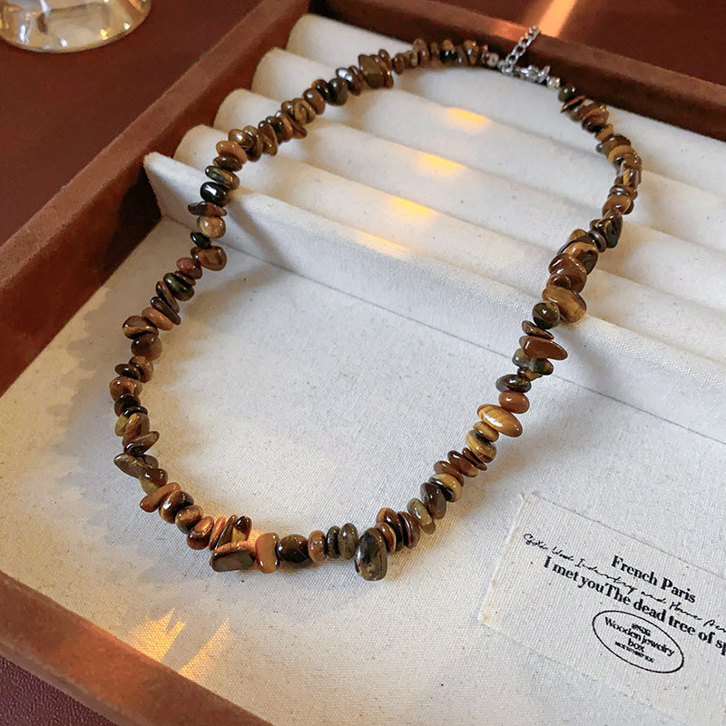 Aurora Gold Collarbone Necklace