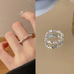 Artificial Silver Fragment Pearl Choker