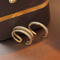 Baroque Pearl Tulip Open Ring – Korean Sweet Chic Series