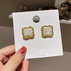 Vintage Oval Tassel Earrings Collection – Light Luxury Court Style