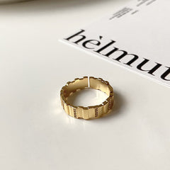 Baroque Pearl Tulip Open Ring – Korean Sweet Chic Series