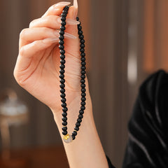Midnight Moonstone Wrap Bracelet