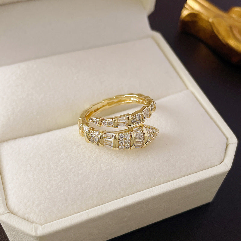 Baroque Pearl Tulip Open Ring – Korean Sweet Chic Series