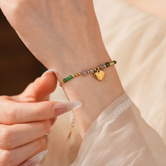malachite charm bracelets