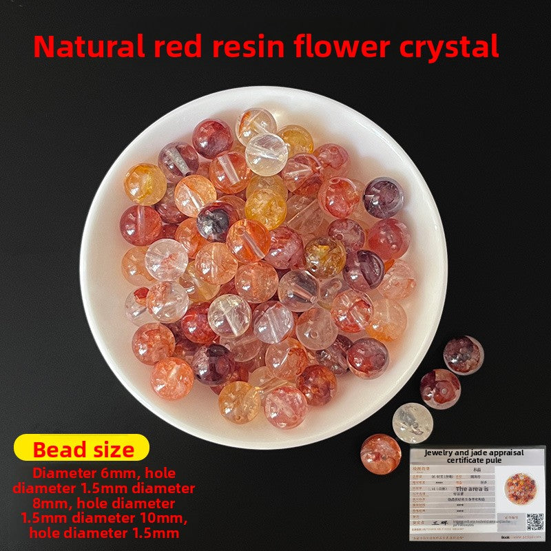 Crystal × Jade × Chalcedony × Agate | DIY Loose Round Beads