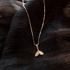 Korean Pearl Heart Necklace Series – Double-Layer Minimalist Chic Collection