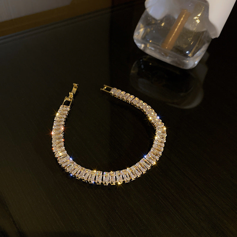 Zircon Adjustable Bracelet Series – Light Luxury & Chic Elegance