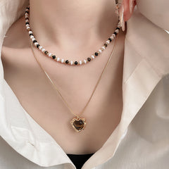 Aurora Gold Collarbone Necklace – Autumn Winter Series