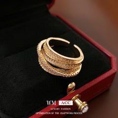 Baroque Pearl Tulip Open Ring – Korean Sweet Chic Series