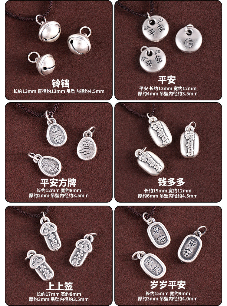 Relic Gleam · 999 Silver Pendants