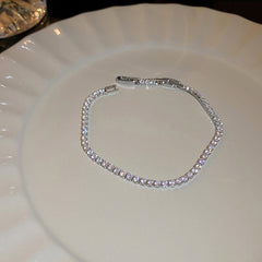 Gold-Plated Emerald Crystal Bracelet Collection – Chic & Light Luxury Designs