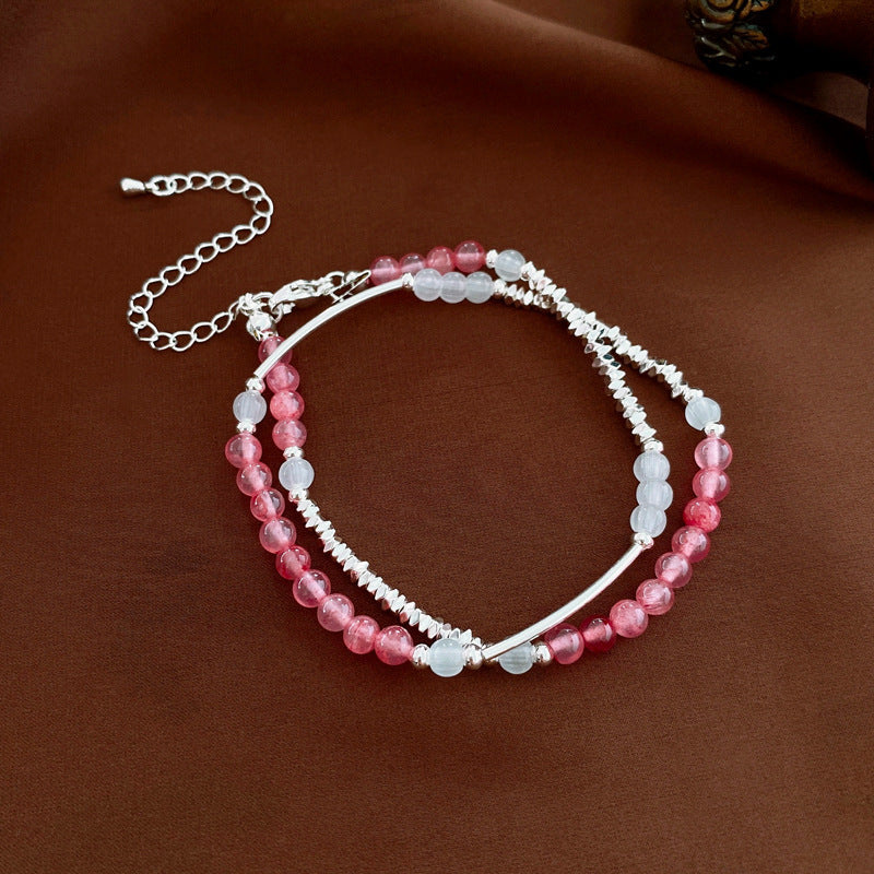 Crystal Medallion Multi-Layer Bracelet Collection – 2025 New Light Luxury Design
