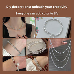 PrismGleam · 925 Sterling Faceted Beads