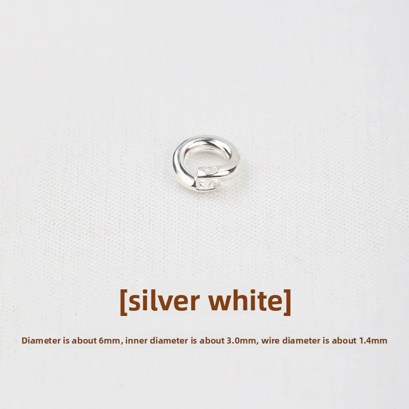 ClickLoop Connectors · 925 Silver (6–10mm)