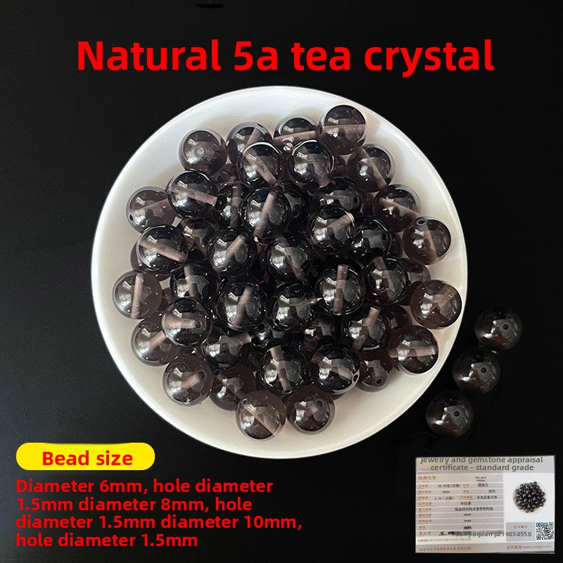 Crystal × Jade × Chalcedony × Agate | DIY Loose Round Beads