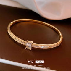 Crystal Bloom Vintage Bracelet Series – Elegant Retro Style
