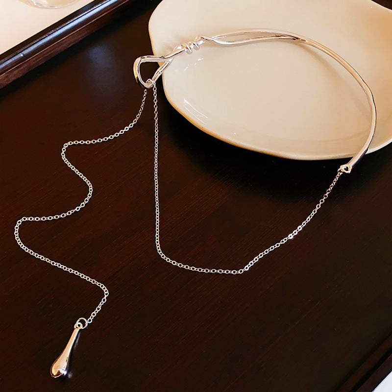 Korean Pearl Heart Necklace Series – Double-Layer Minimalist Chic Collection