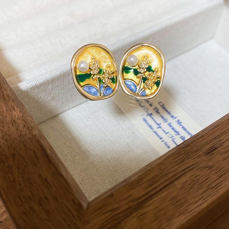 Baroque Luxe Earrings – Exaggerated Vintage Drop & Pearl Styles by Glazenya
