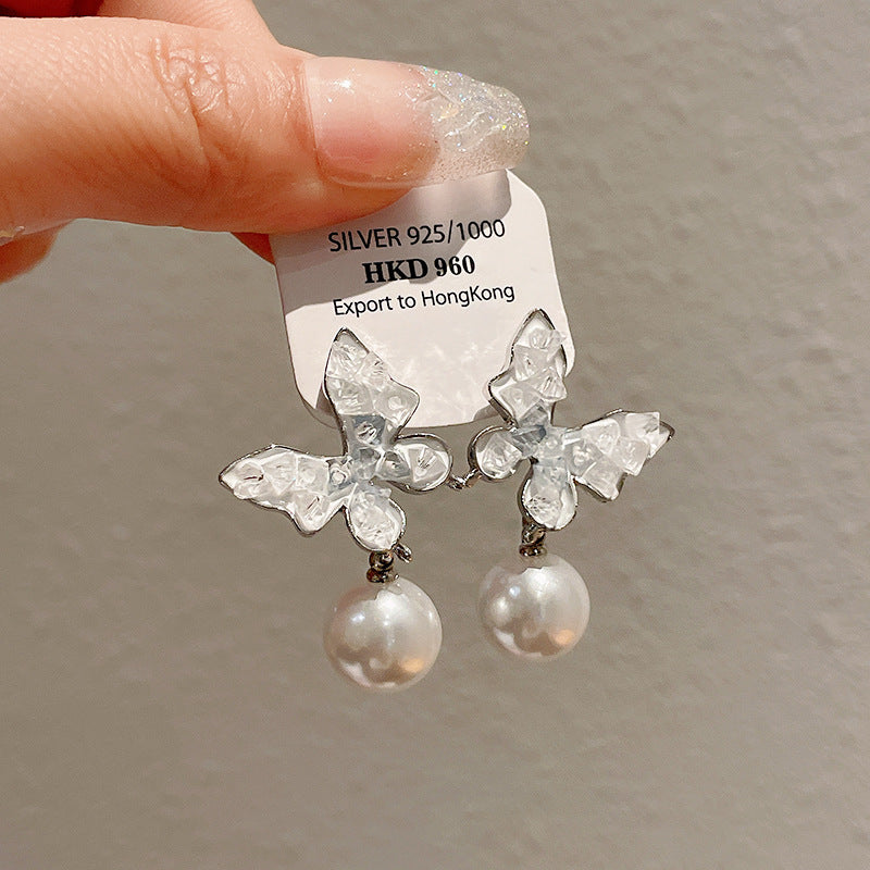 Vintage Pearl Stud Earrings Series – Courtly Chic Light Luxury