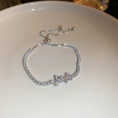 Zircon Adjustable Bracelet Series – Light Luxury & Chic Elegance
