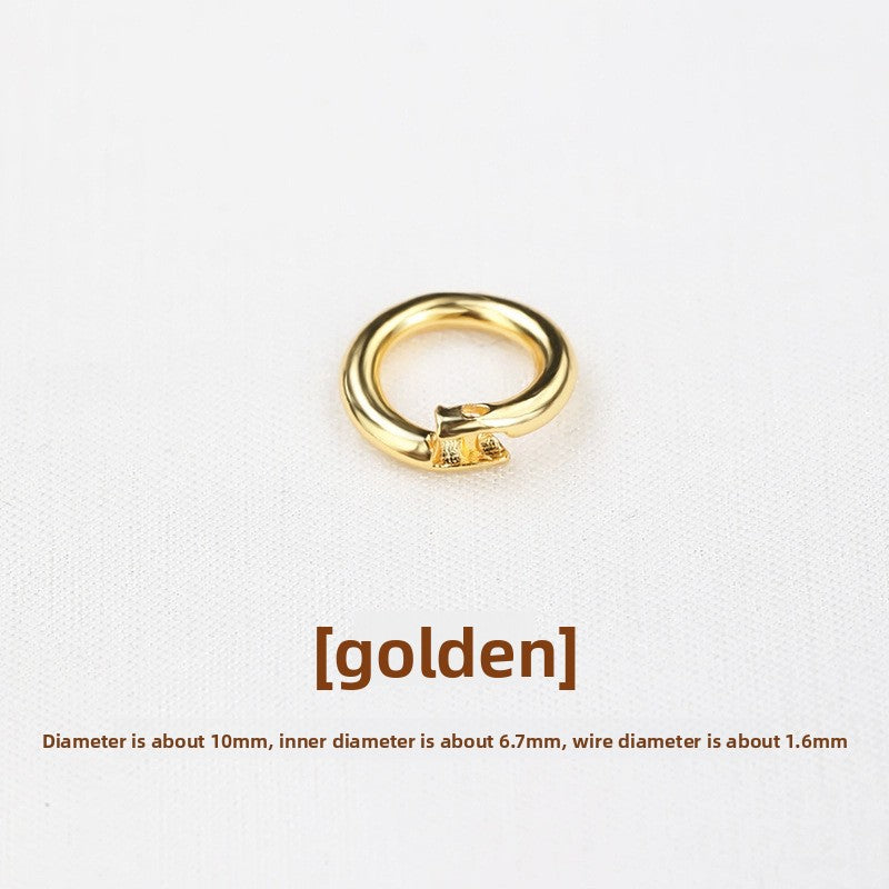 ClickLoop Connectors · 925 Silver (6–10mm)