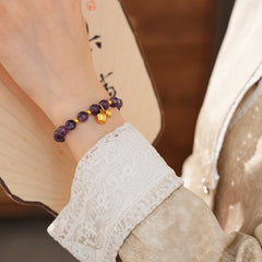 Violet Fortune Amethyst Bangle