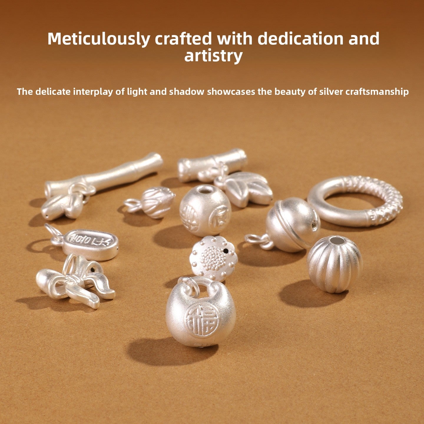 Pure999 Mini Motifs · Charms & Spacers