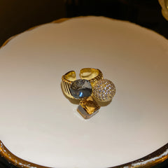 Vintage Open Ring Series – Retro Chic Adjustable Jewelry Collection