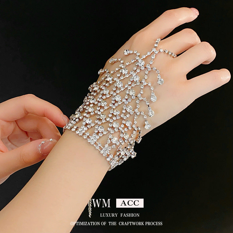 Vintage Geometric Zircon Bracelet Series – multiple variations displayed