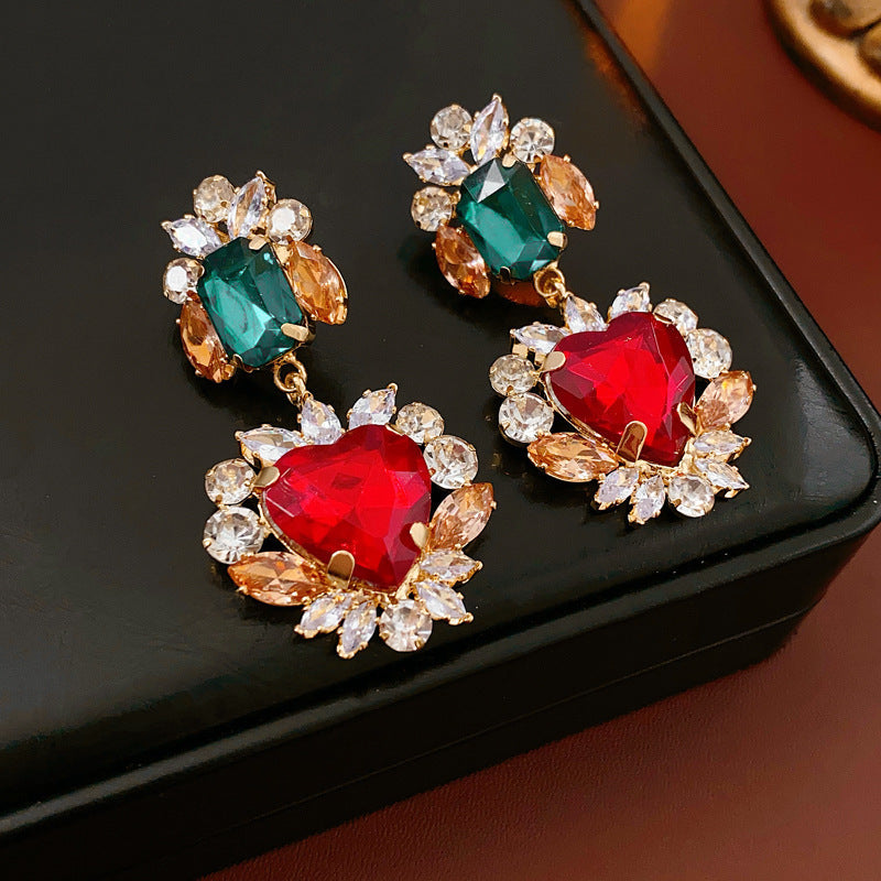 Baroque Luxe Earrings – Exaggerated Vintage Drop & Pearl Styles by Glazenya
