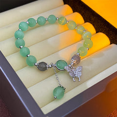 Multi-style cat’s eye and pearl bracelet collection – chic women’s accessories