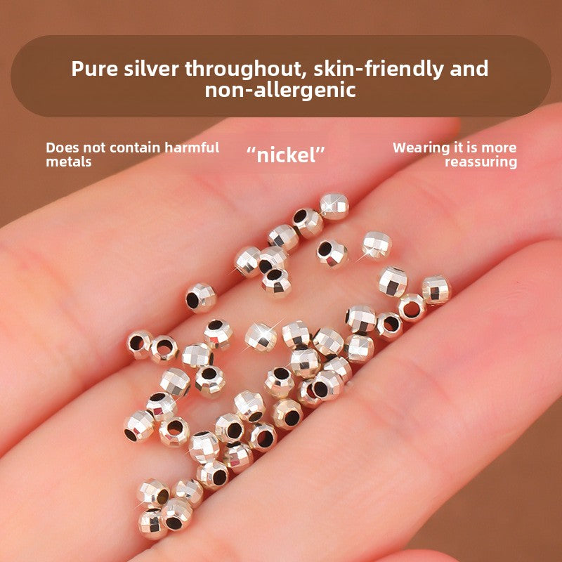 PrismGleam · 925 Sterling Faceted Beads