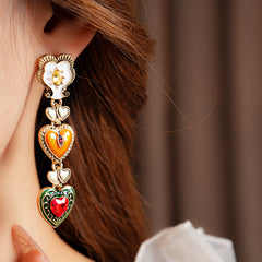 Enchanted Love Drop Earrings
