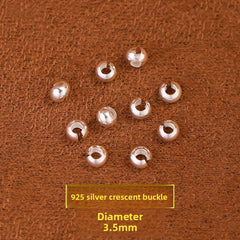 MoonCrest · S925 Crimp Covers (Half-Moon “C” Bead Covers)