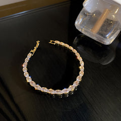 Zircon Adjustable Bracelet Series – Light Luxury & Chic Elegance