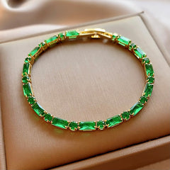 Zircon Adjustable Bracelet Series – Light Luxury & Chic Elegance