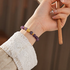 Violet Fortune Amethyst Bangle