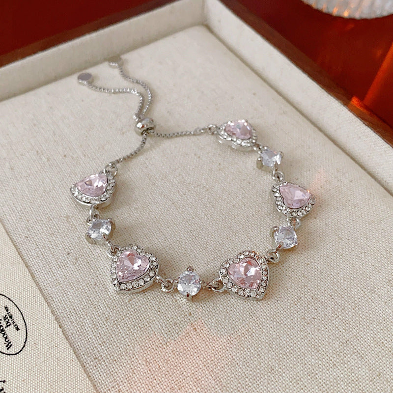 Vintage Geometric Zircon Bracelet Series – multiple variations displayed