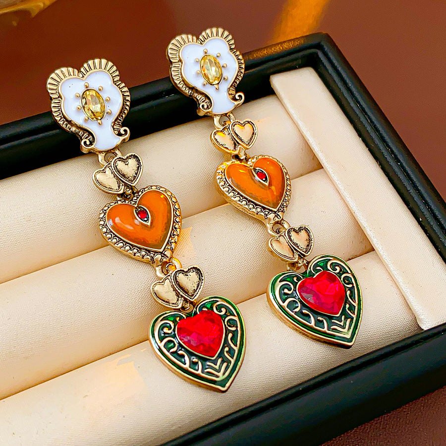 Enchanted Love Drop Earrings