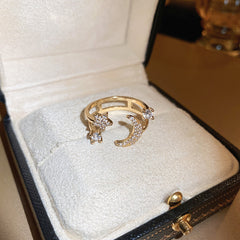 Baroque Pearl Tulip Open Ring – Korean Sweet Chic Series