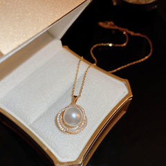 Eternal Moon Heart Necklace
