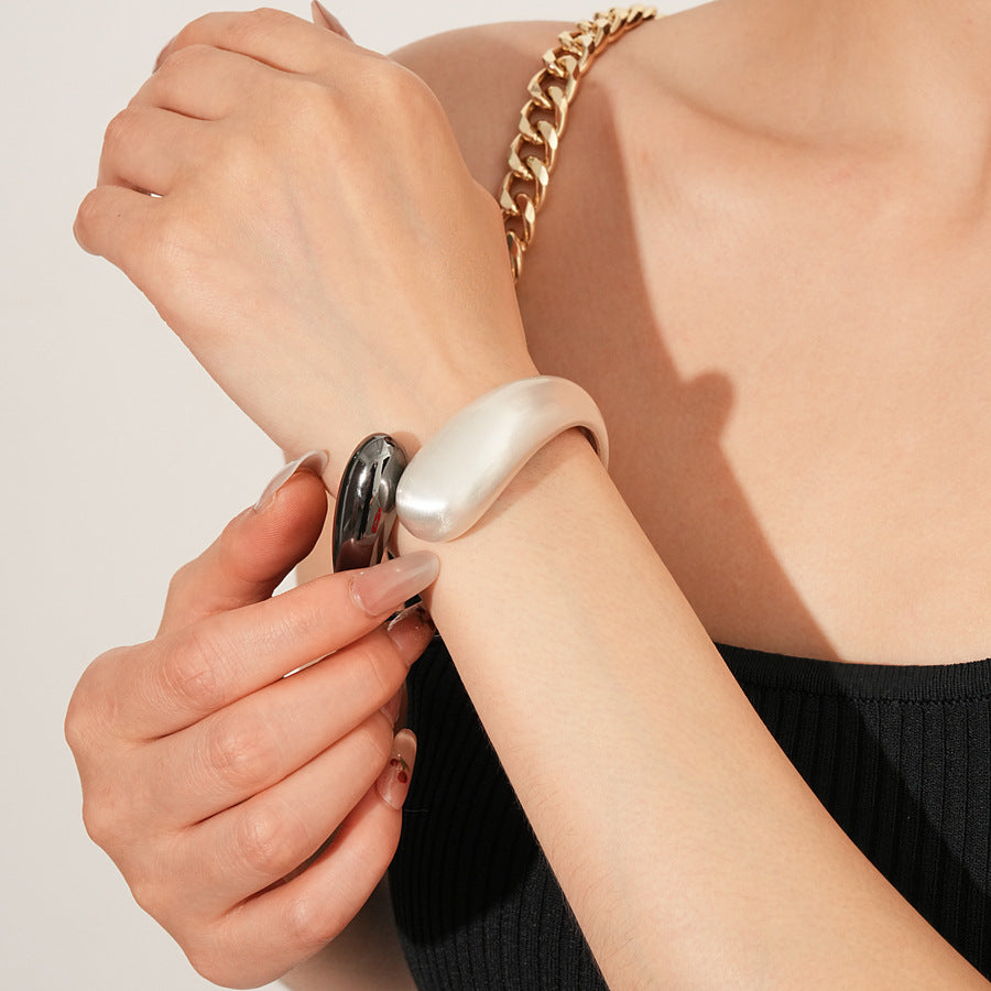 Fluid Fusion Duo Bangle