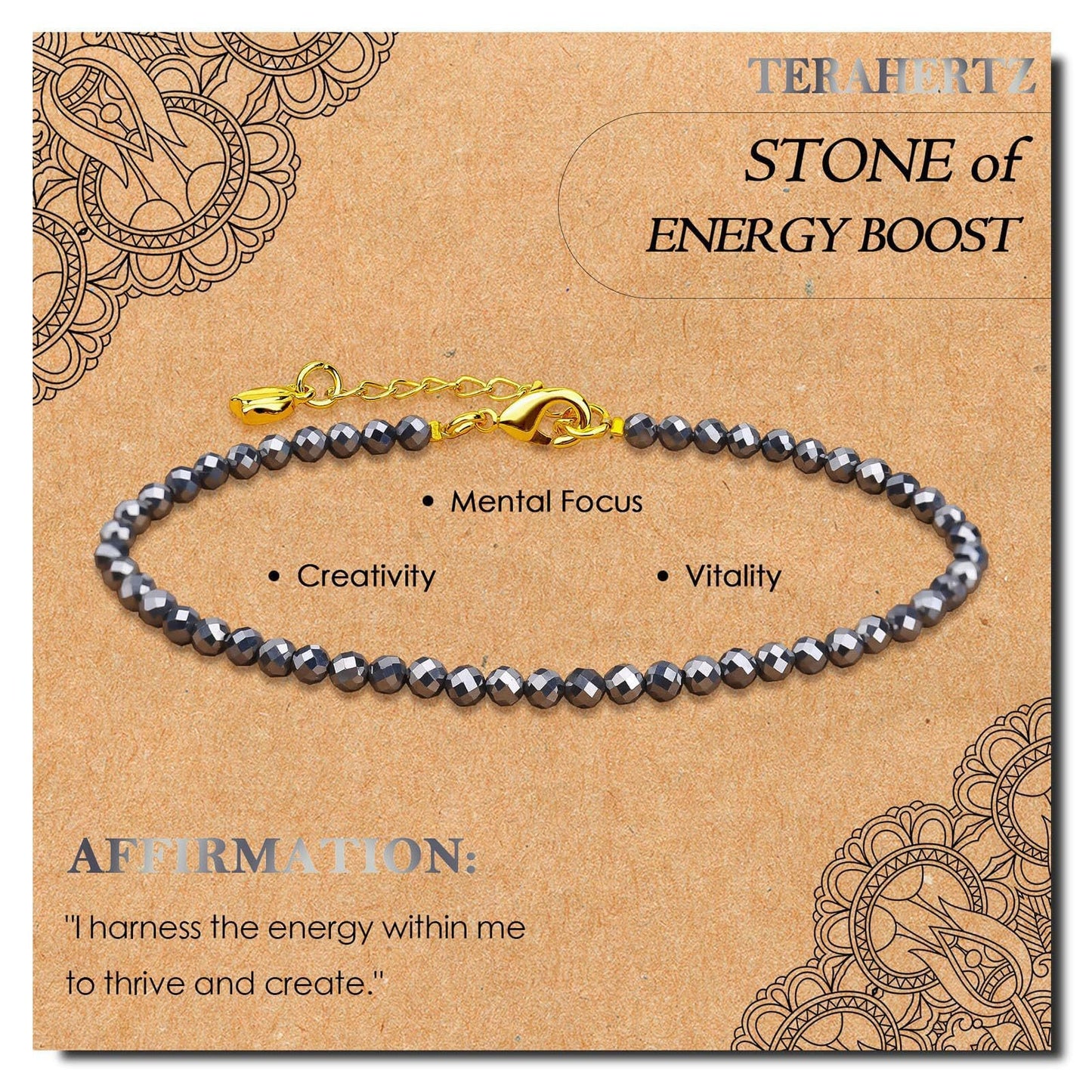 Radiant Intentions · Dainty Gemstone Affirmation Bracelets